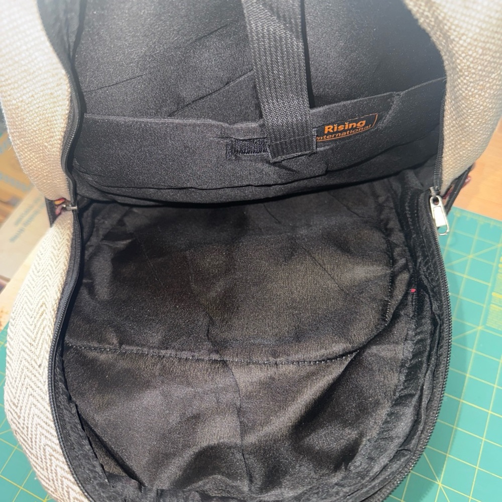 Pure Hemp Backpack With Bear. - image 3